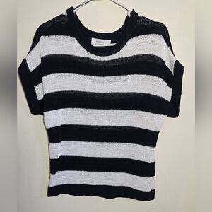 Workshop Sheer Short Sleeve Sweater large